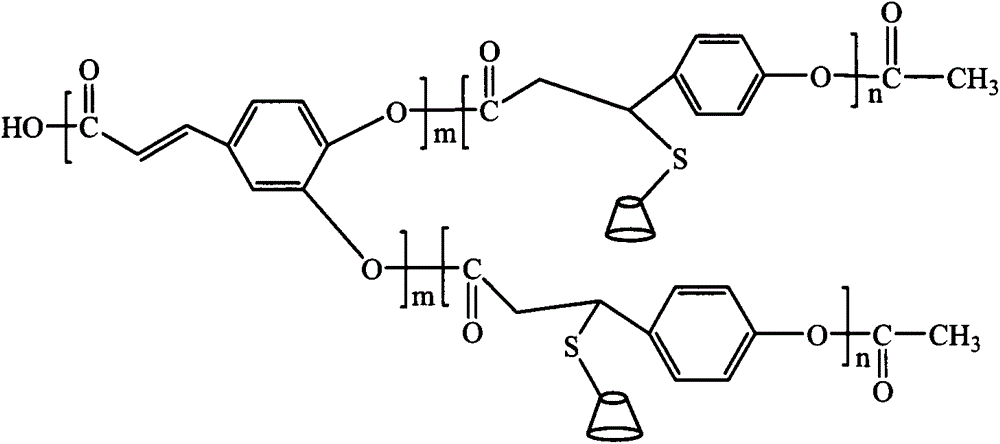 A photosensitive cyclodextrin polymer and its nanoparticles