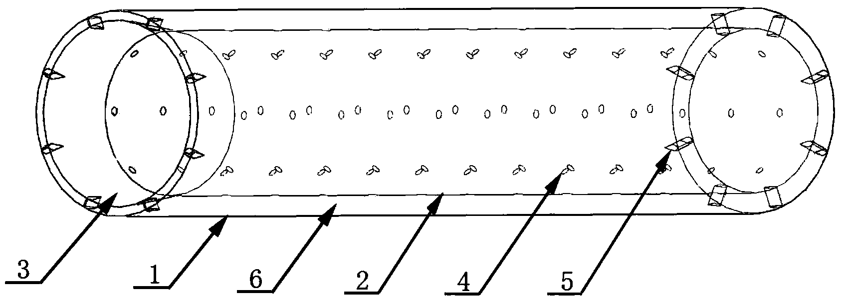 Pipeline boundary layer damping device