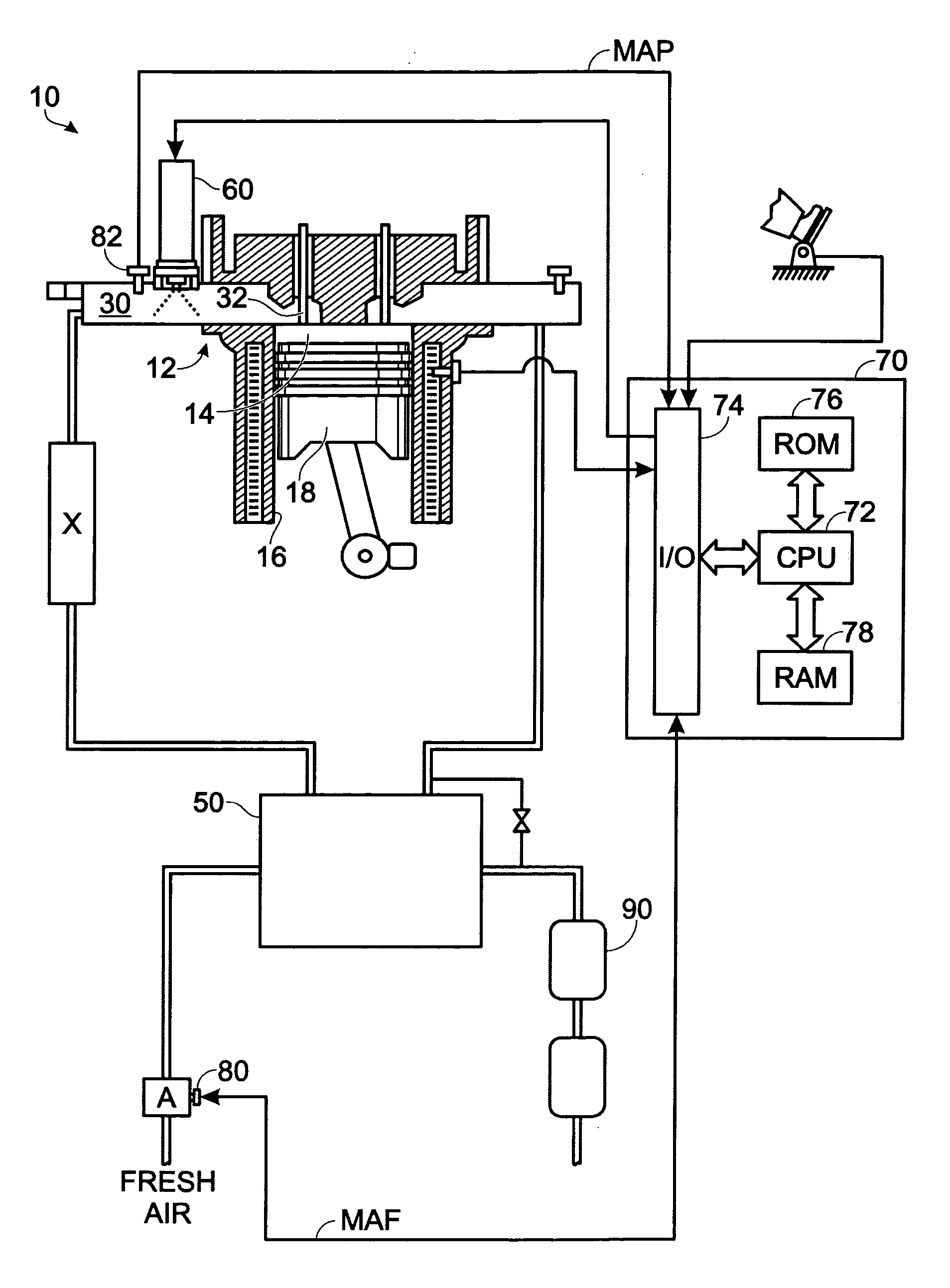 Boost control for internal combustion engine using substantially carbon-free fuel