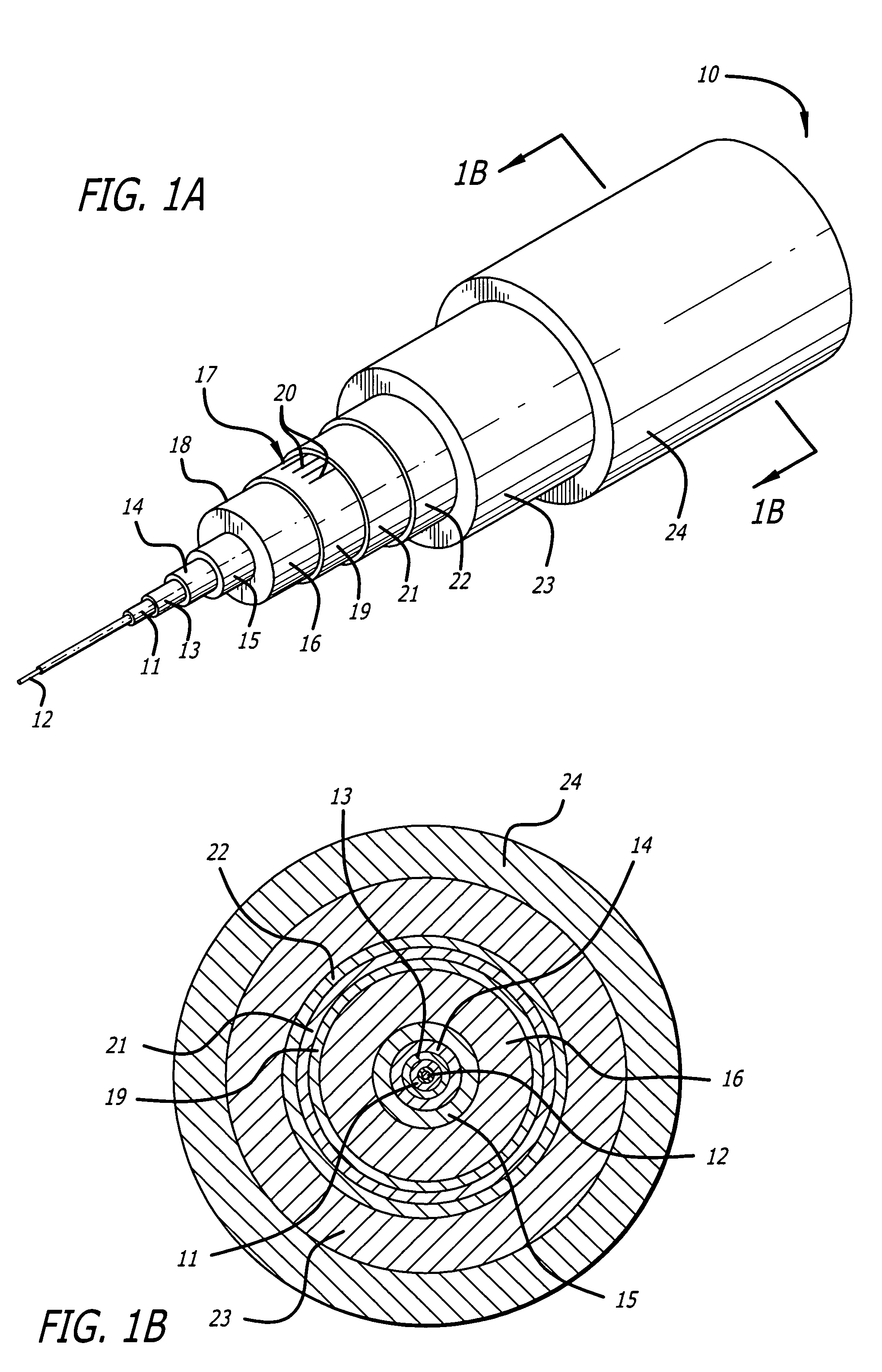 Rugged fiber optic array