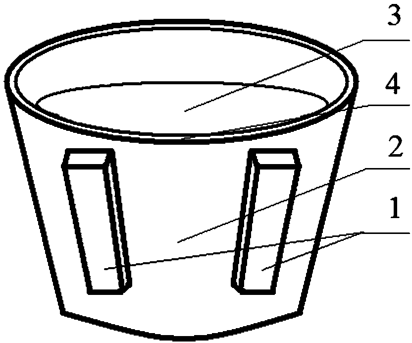 Molten iron non-pollution electromagnetic slag conglomeration method