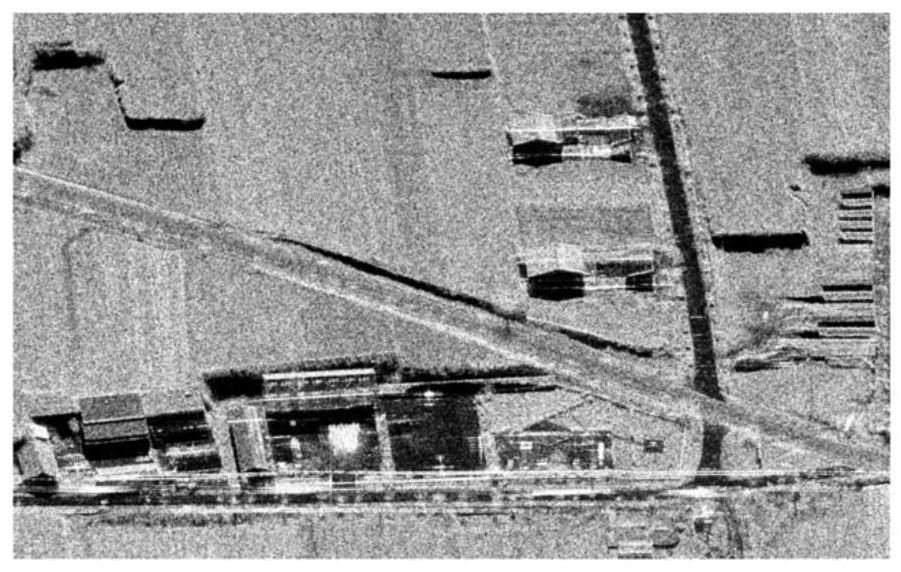 High-resolution single-polarization SAR image building target detection method based on structural characteristics