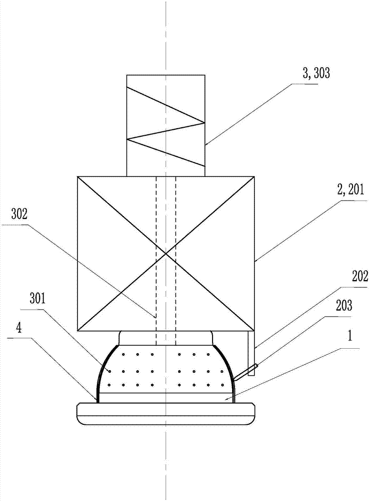 Automatic prepuce girdling device and prepuce girdling method thereof