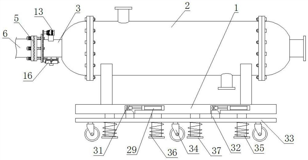 Special seawater constant-temperature heat exchanger for marine museum