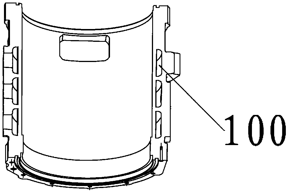 Motor shell of new-energy vehicle,sand core,mold and motor shell processing method