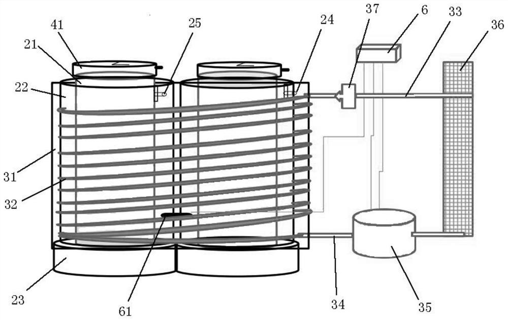 Well cementation cement paste low-temperature thickening instrument