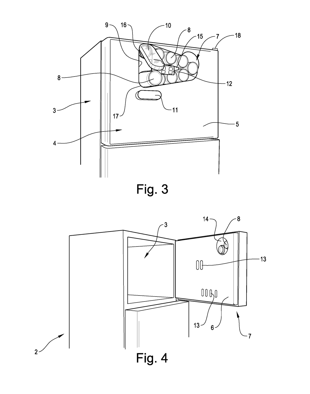 Cooling arrangement for refrigerators