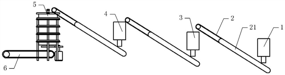 Waste glass recycling device