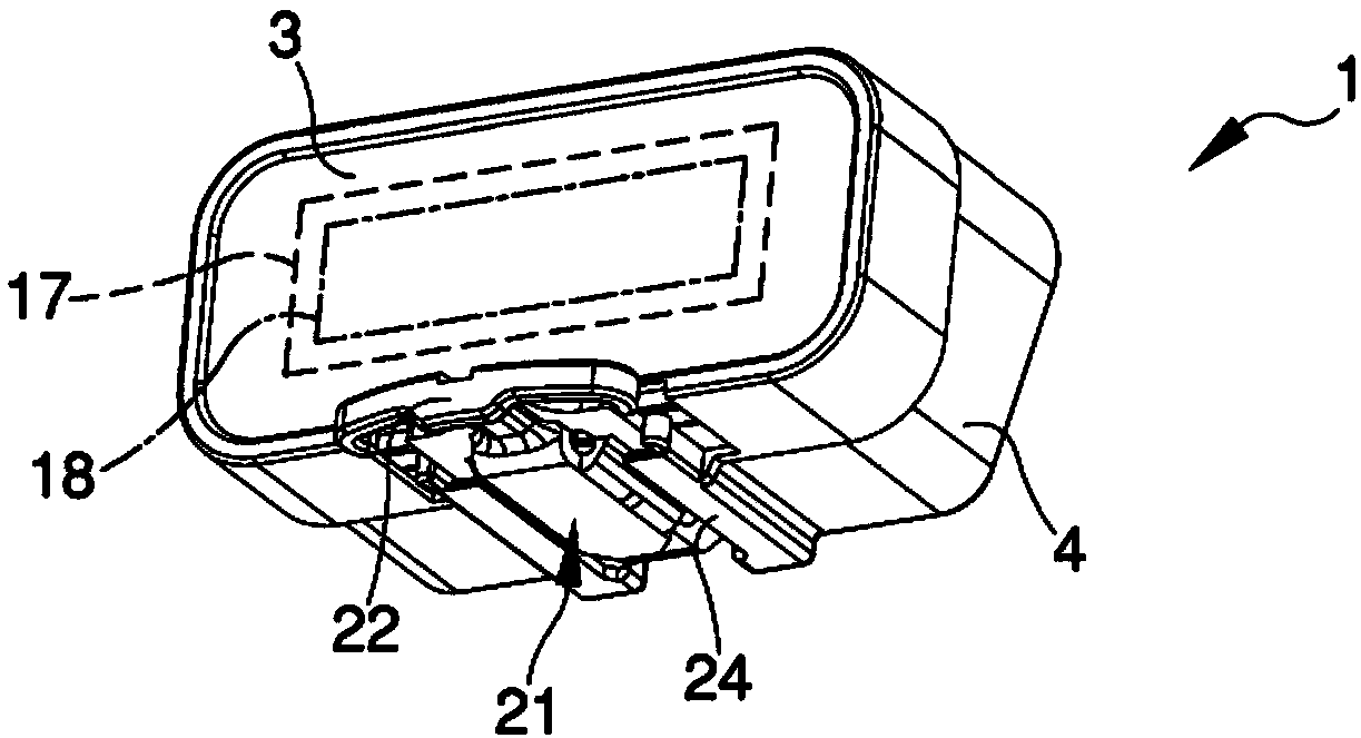 Protection device for link connectors to the on-board diagnostics of a vehicle