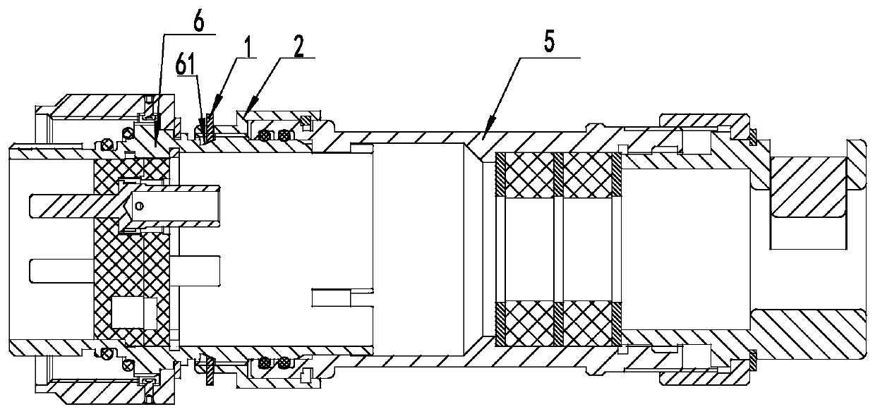 Anti-loosening snap spring, anti-loosening structure, and in-position anti-loosening connector