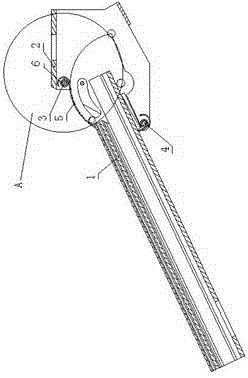 Rotating mechanism with flexible shell