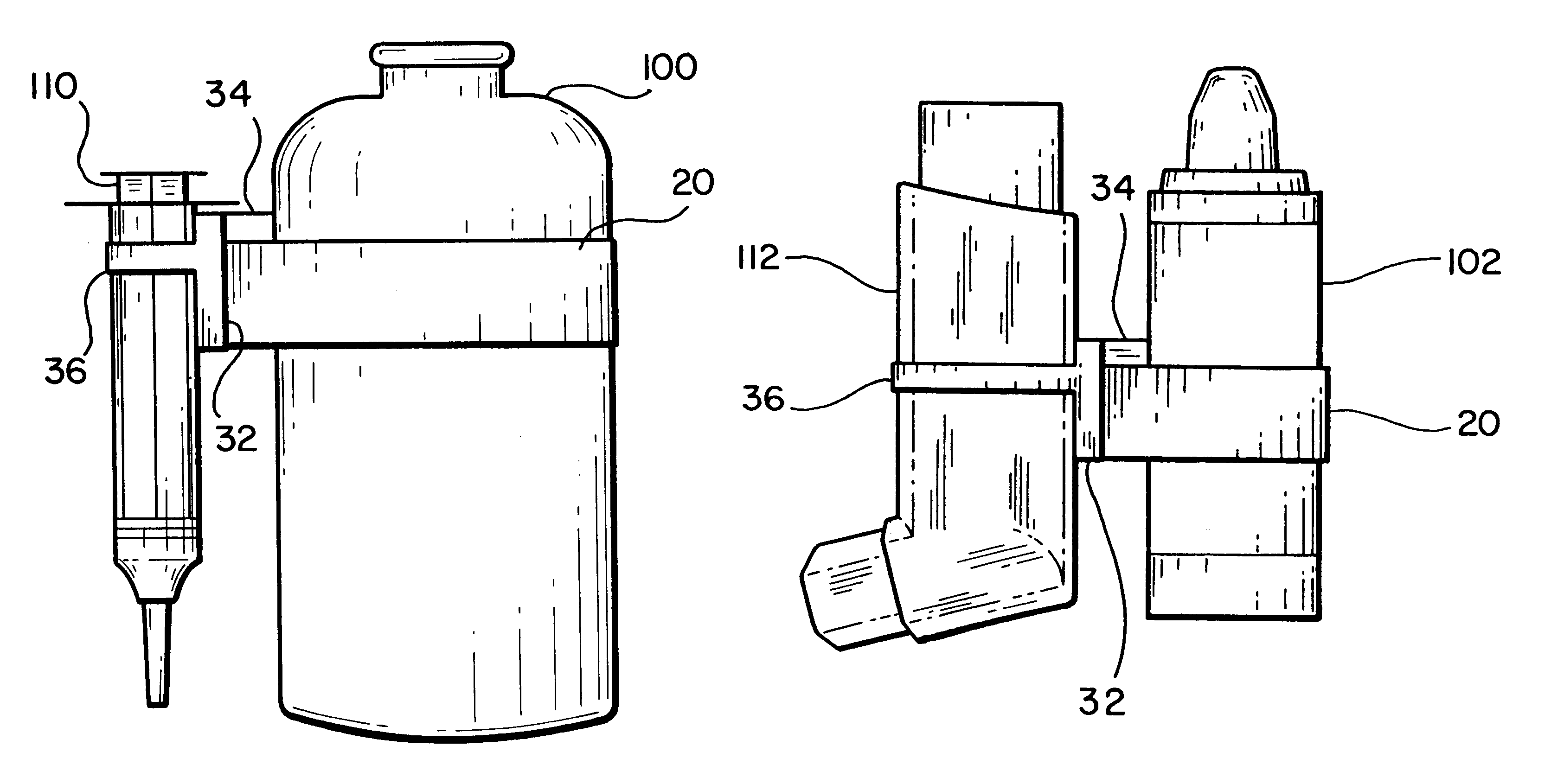 Syringe holder attachment for medication