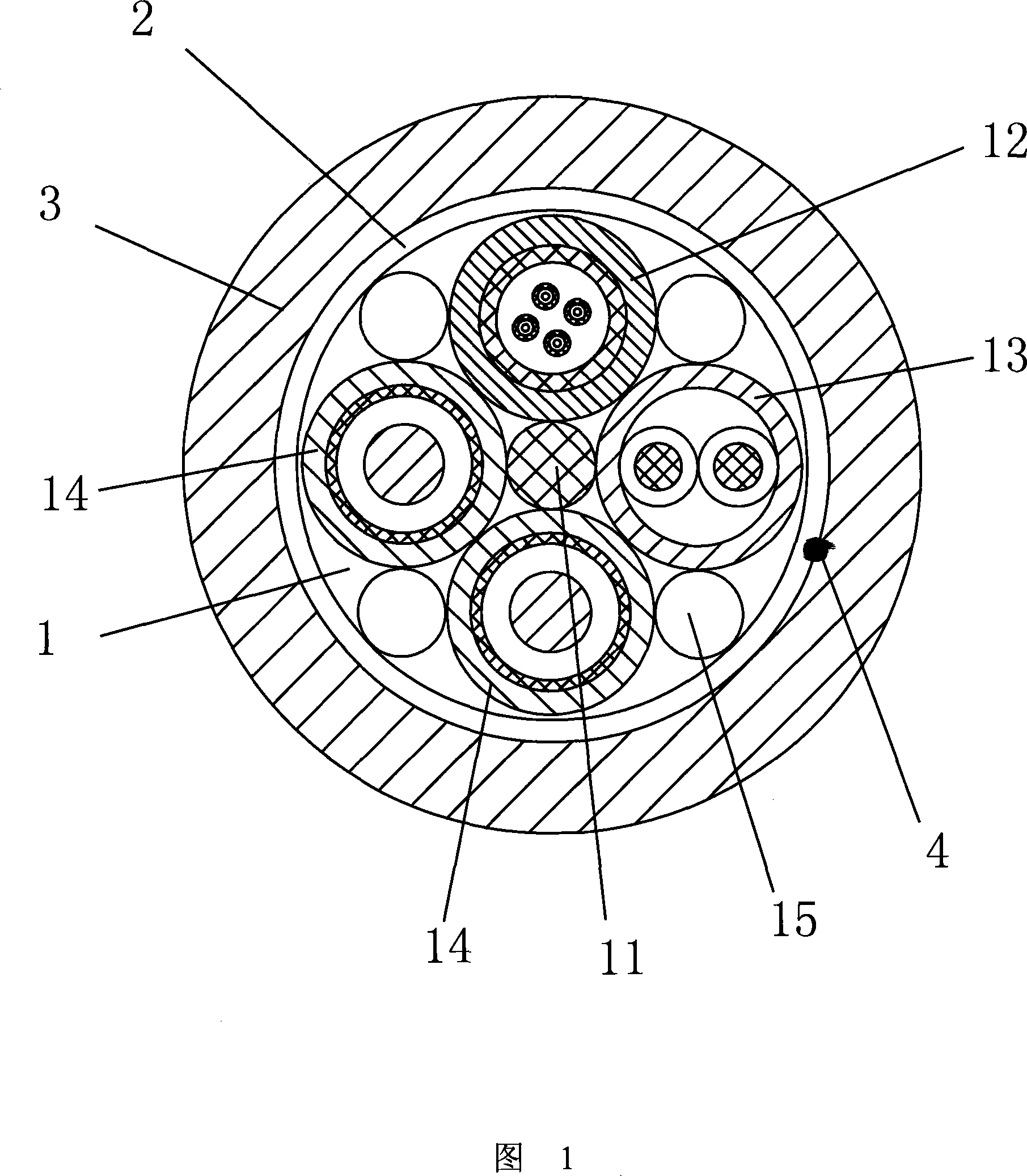 Photoelectric composite cable