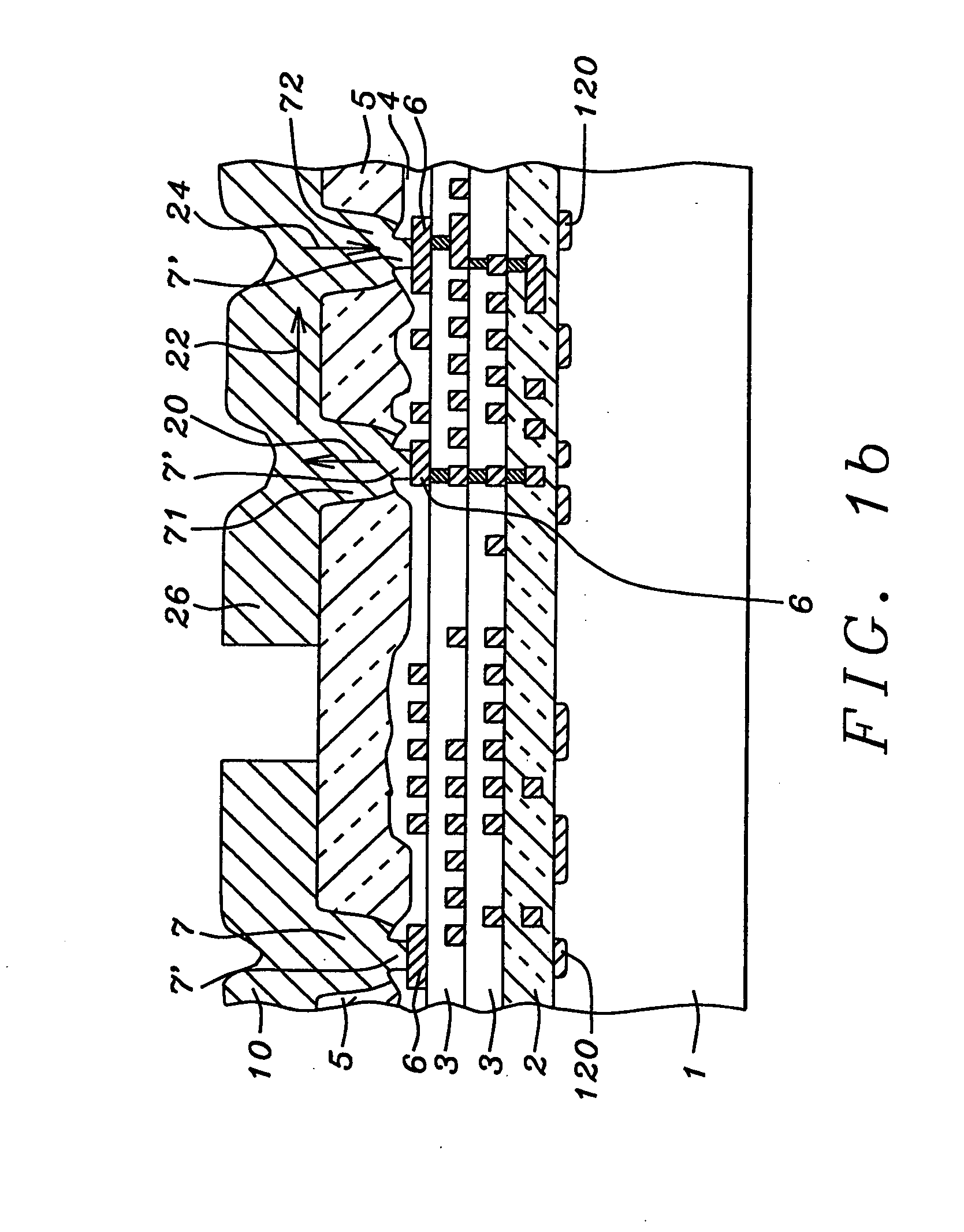 Top layers of metal for integrated circuits