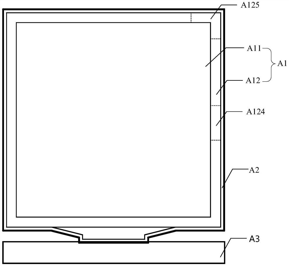 Stretchable display panel and display device