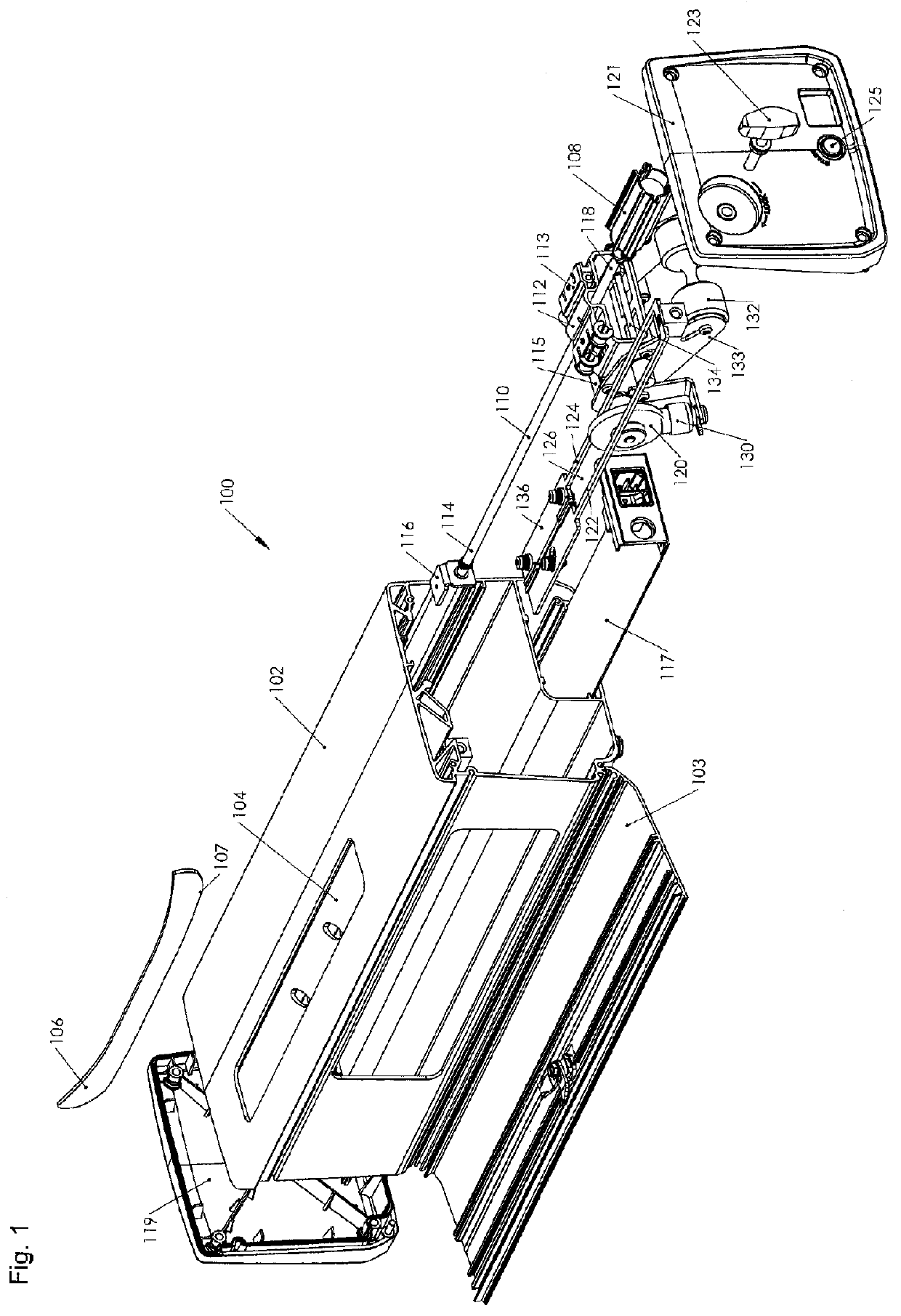 Method for automatic sharpening of a blade