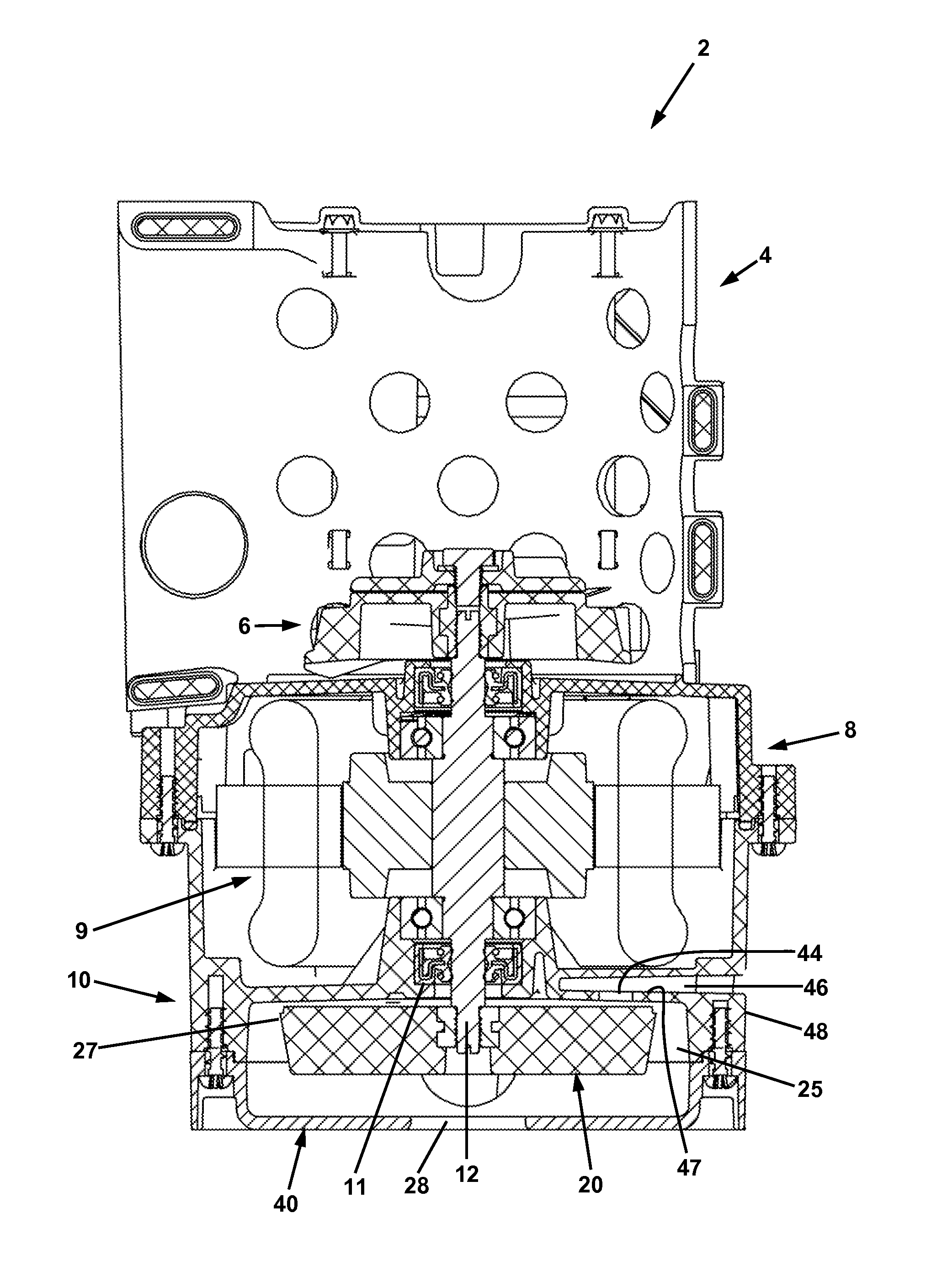 Anti-airlock pump