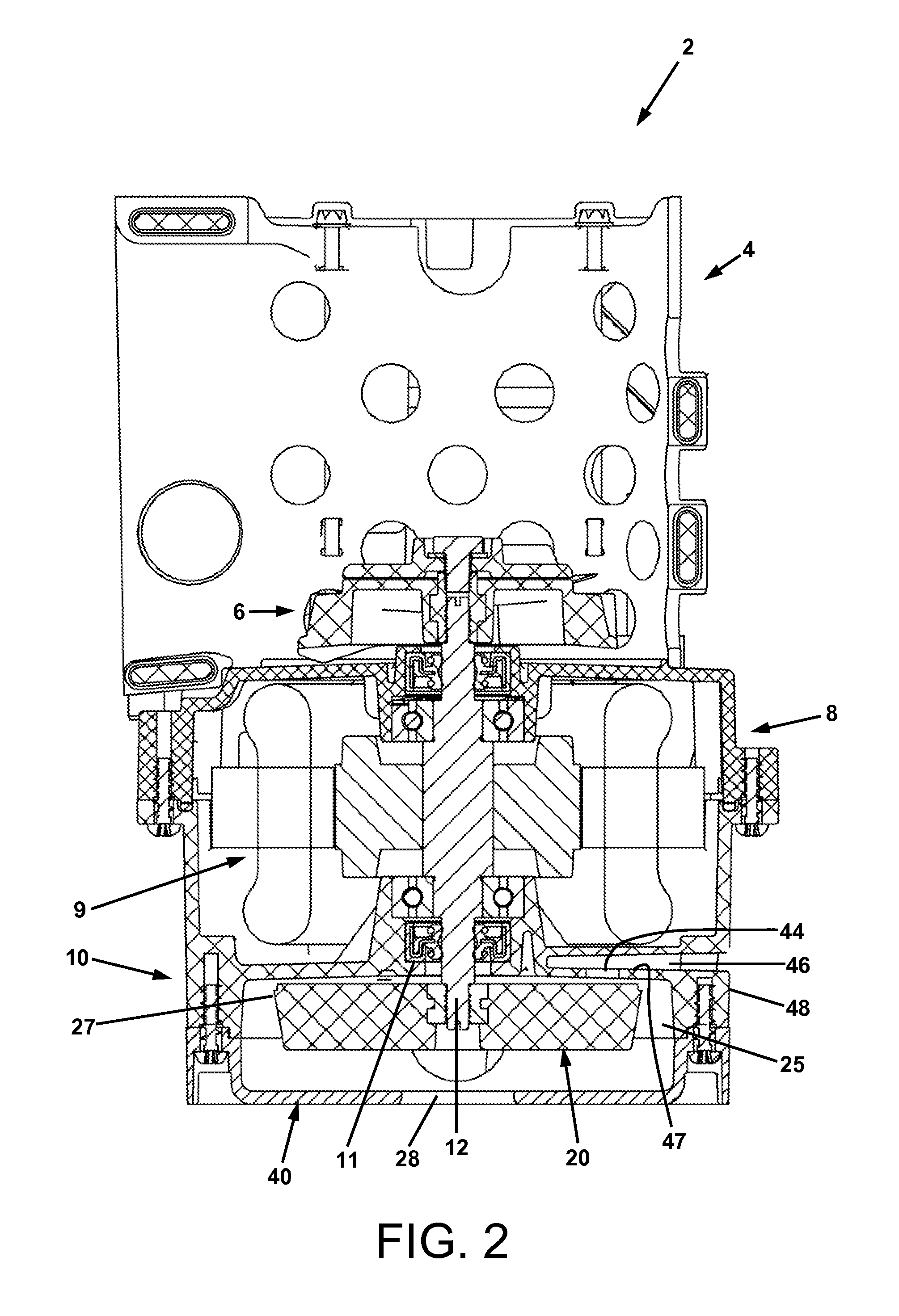 Anti-airlock pump