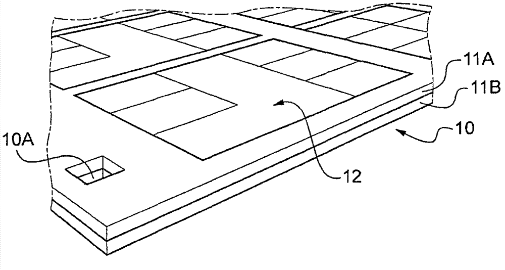 Method for manufacturing longitudinal series of contact type microcircuit cards