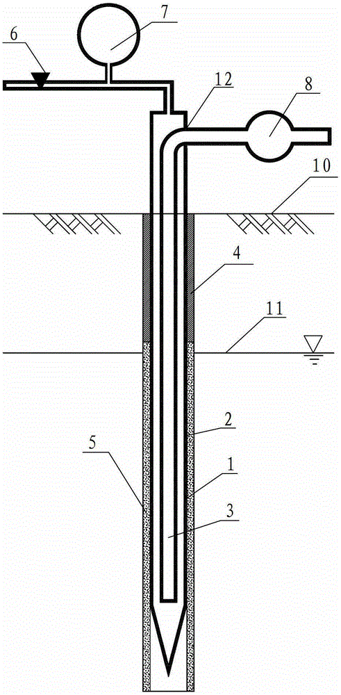 Underground Harmful Gas Exhaust Device