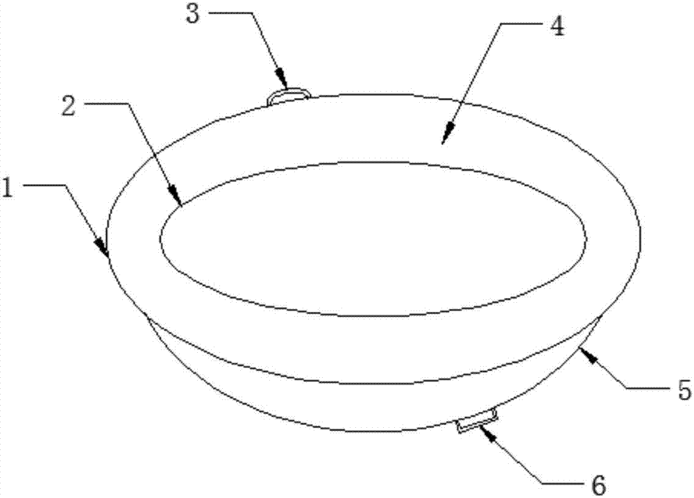 Multifunctional pigeon nest basin