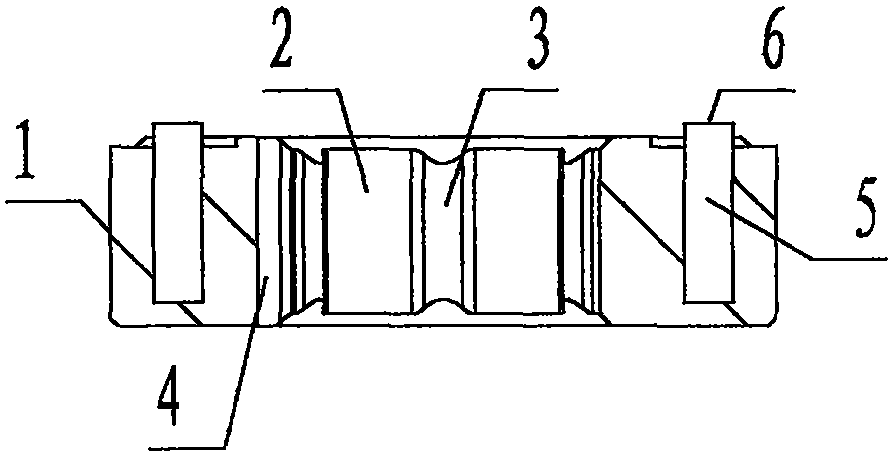 Magnetic bearing ring of micro Hall motor