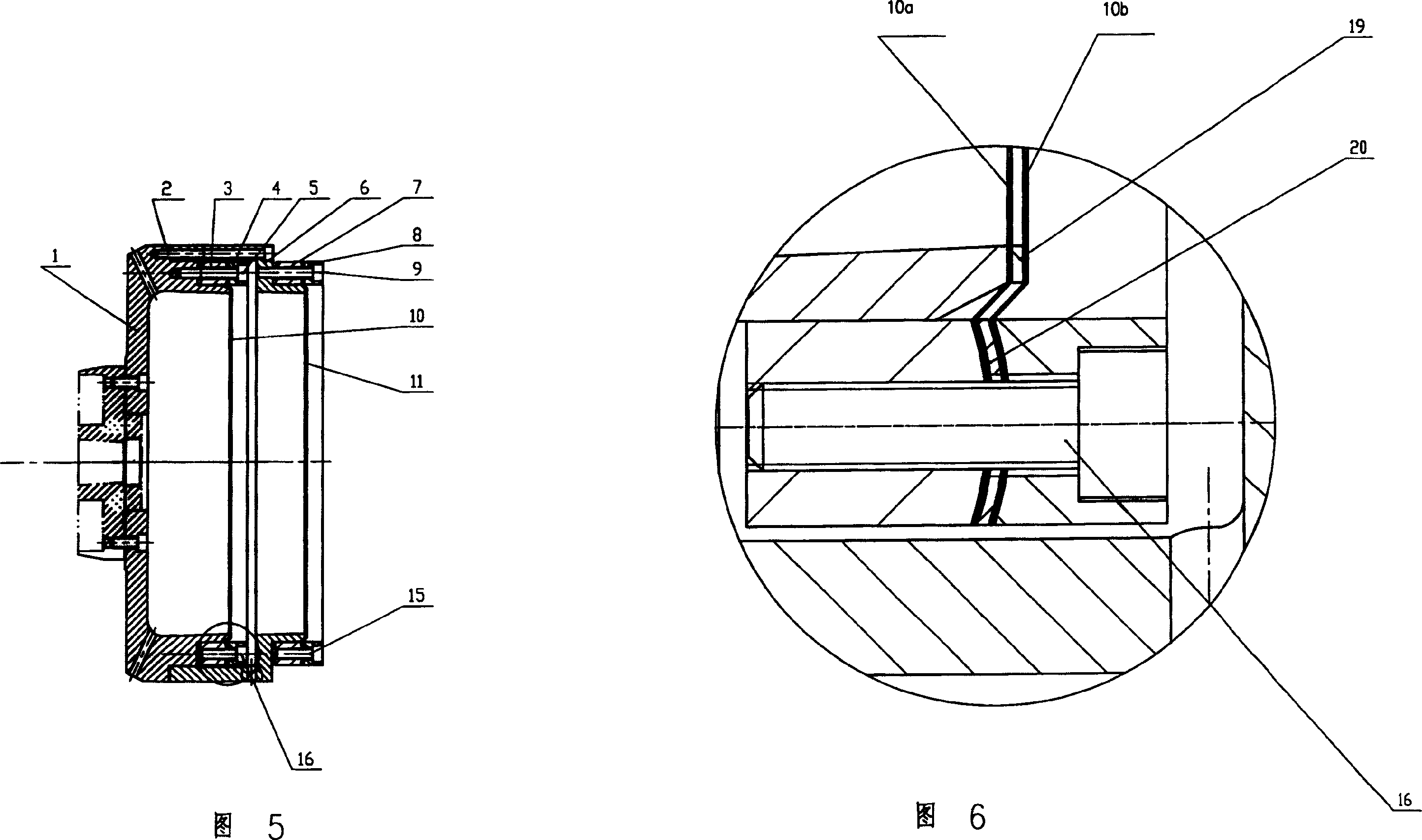 Multicutter technique for cutting inner circle and device