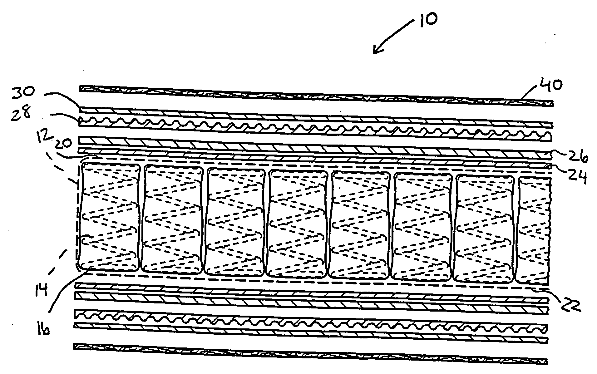 High comfort mattresses and methods for constructing them