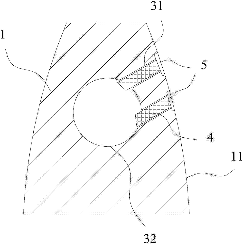 Novel internal self-lubricating gear