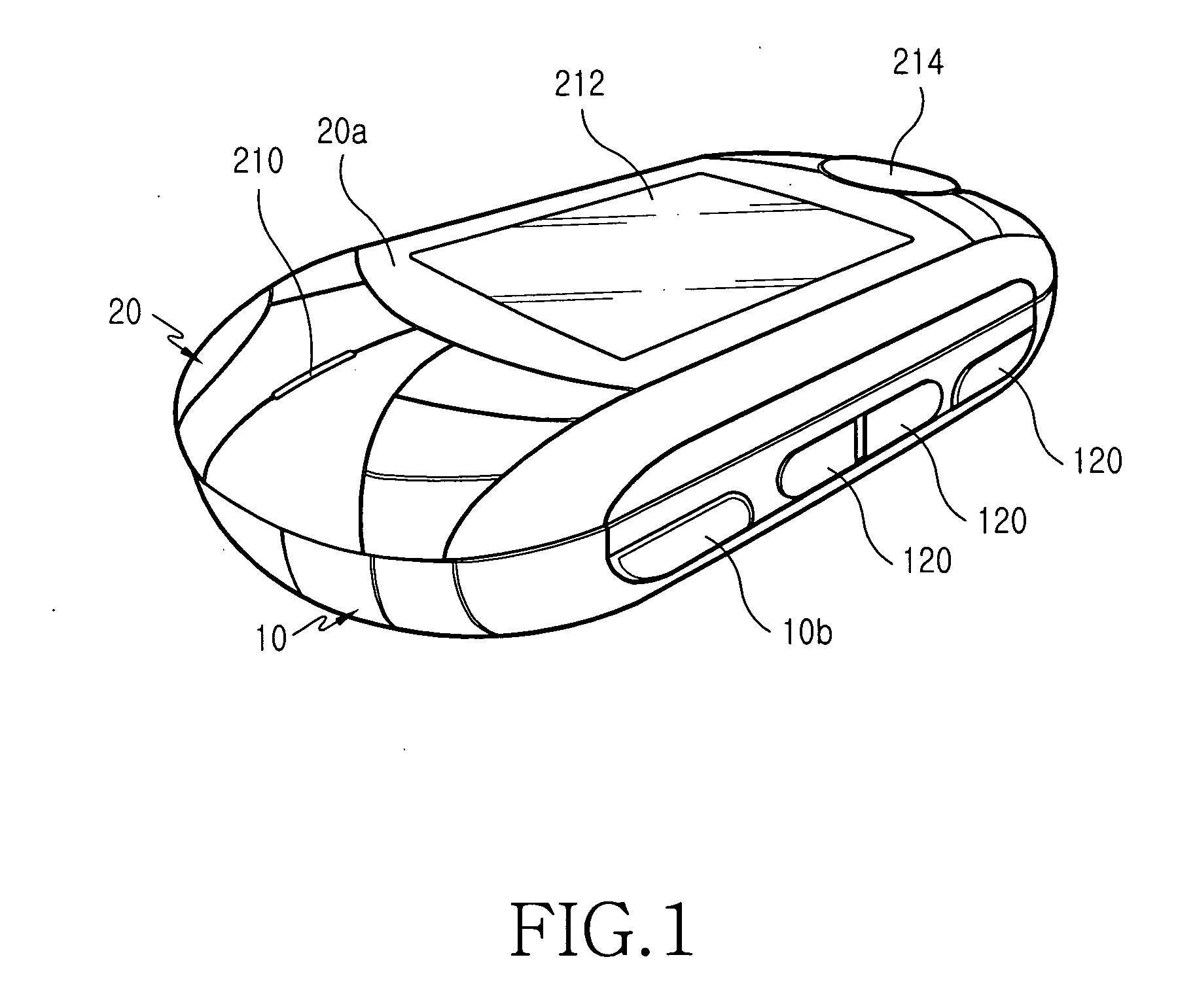 Bi-directional sliding-type portable terminal