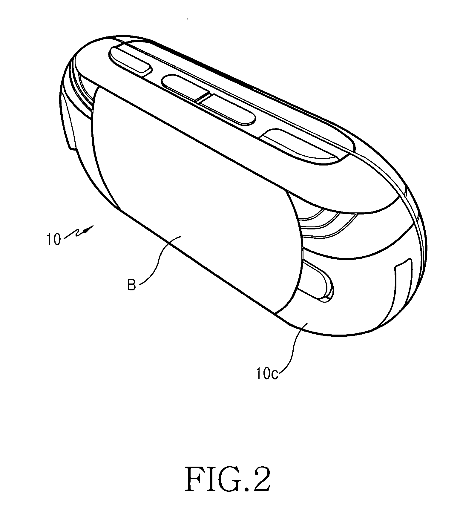 Bi-directional sliding-type portable terminal