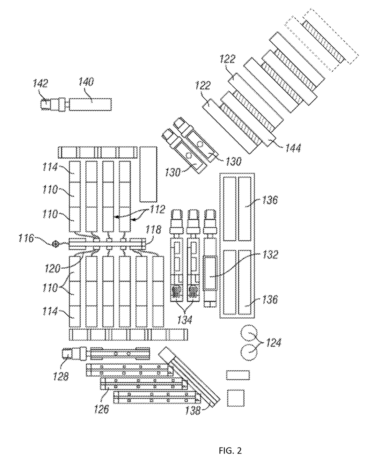 System for centralized monitoring and control of electric powered hydraulic fracturing fleet