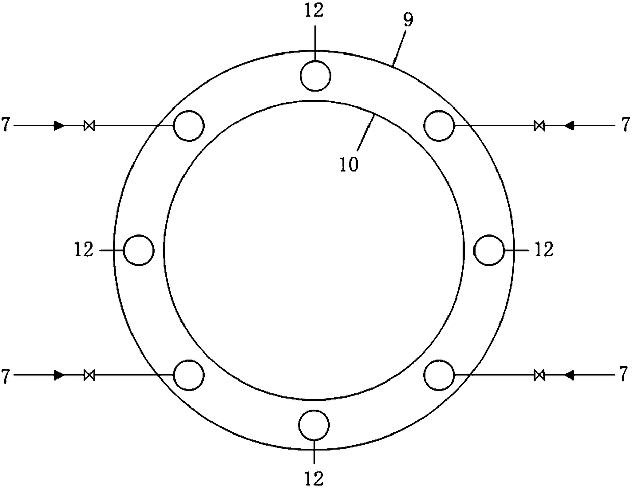 A multifunctional internal thermal separation system for liquid metal cooling pool reactor based on gas lift