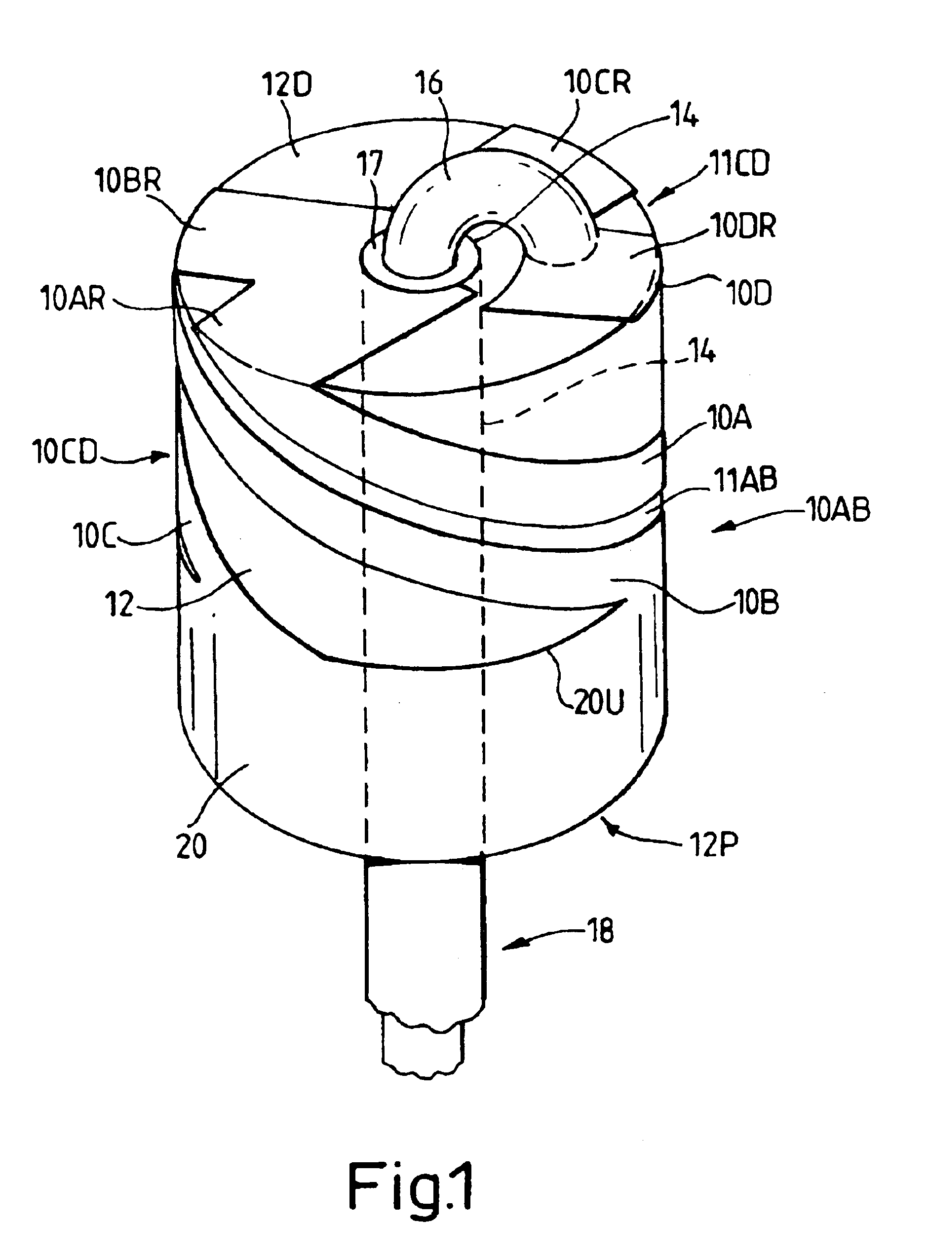 Dielectrically-loaded antenna