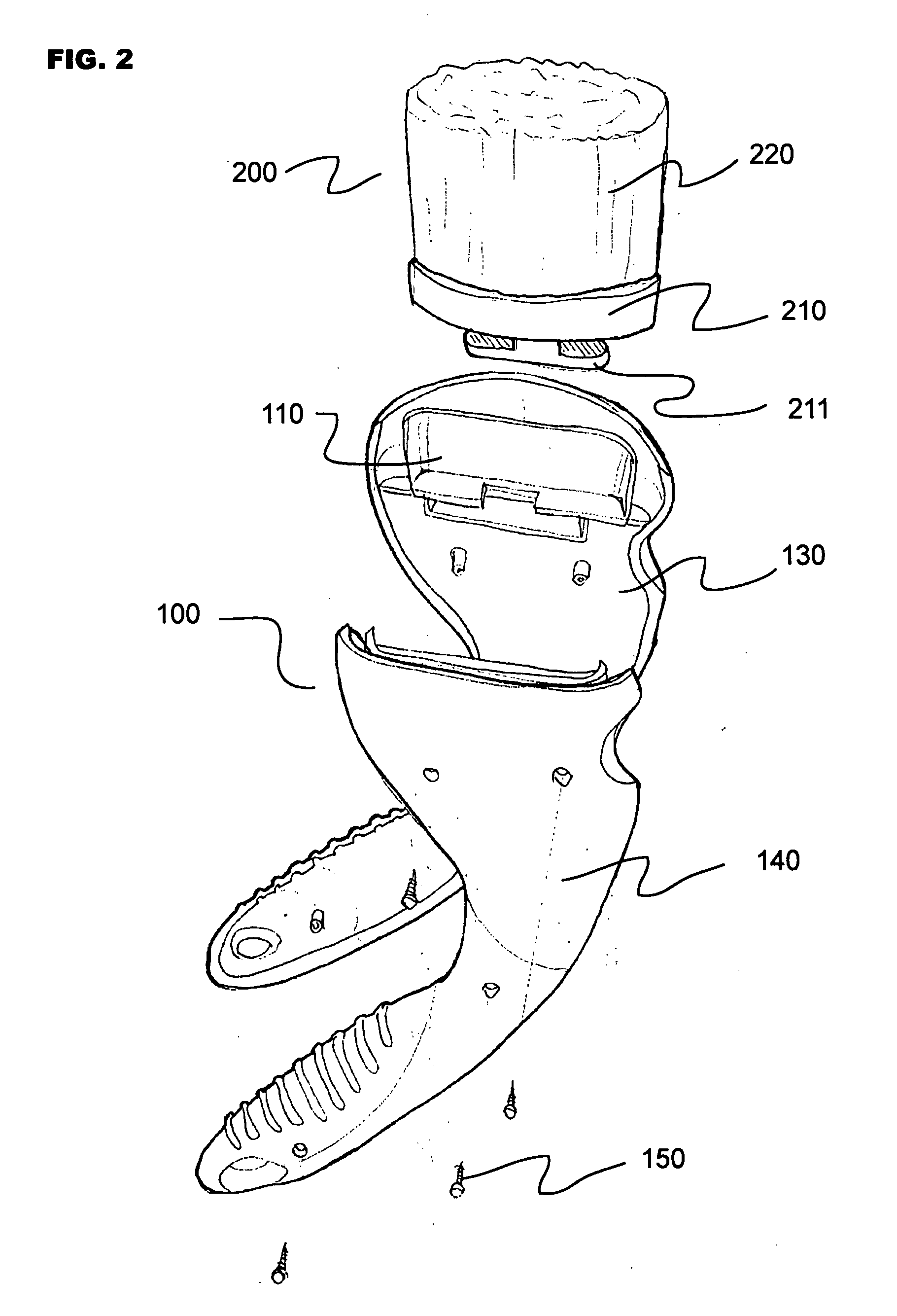 Paint brush with collection reservoir