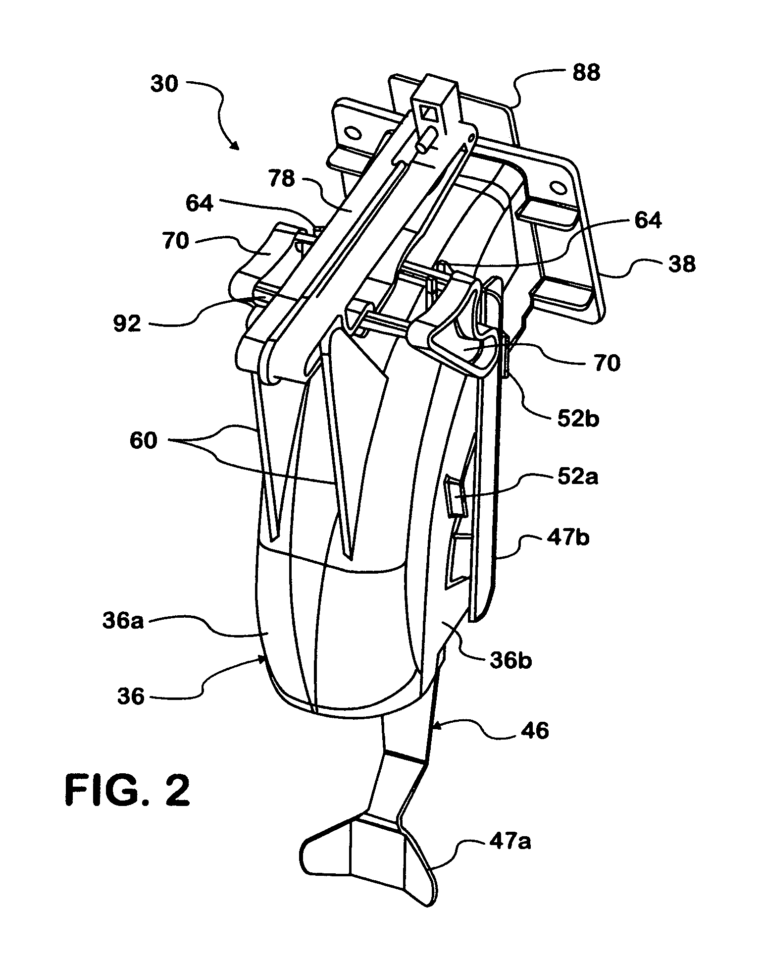 Ice dispensing chute