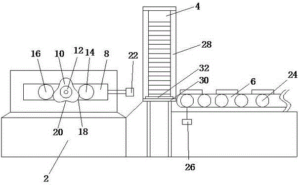 Automatic bobbin feeding device