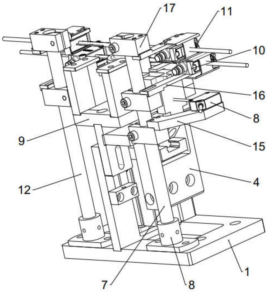 Bush identification device and identification method