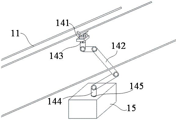 Collision detection method of live working robot and live working robot