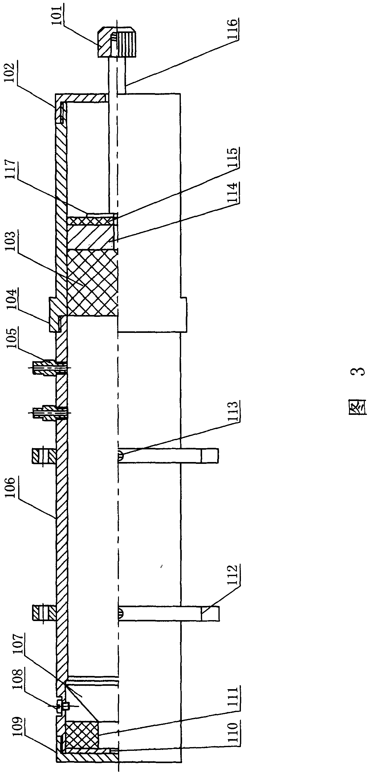 Comprehensive test instrument for performance of acoustic material