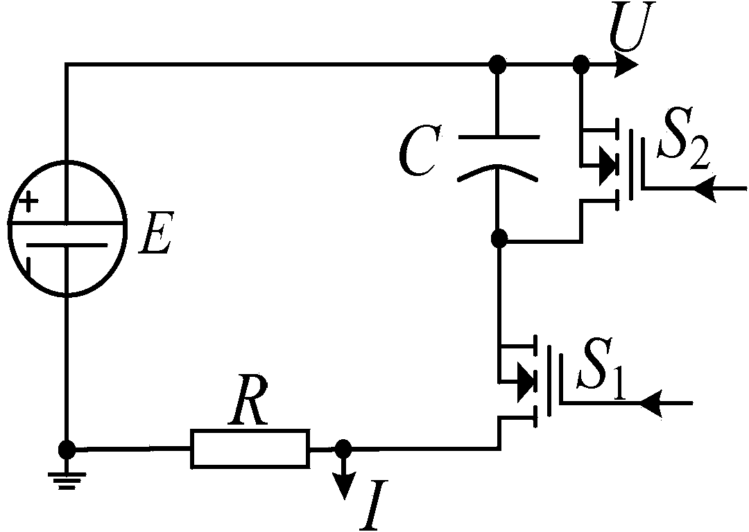 Device for acquiring voltage and current of capacitive photovoltaic cell