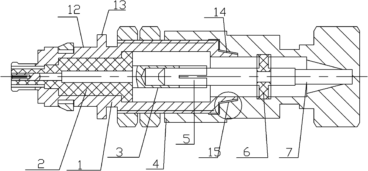 SMP (symmetrical multi-processing) radio frequency coaxial load