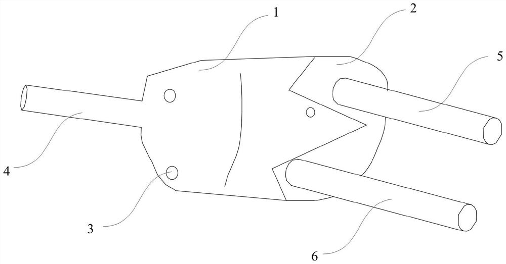 Pelvic fracture posterior ring minimally invasive stabilization system guide plate