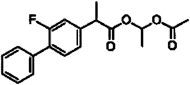 Flurbiprofen axetil structure fat emulsion injection liquid and preparation method thereof