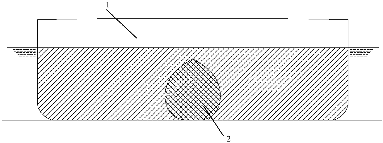 Self-propulsion cutter suction dredger with bulbous bow