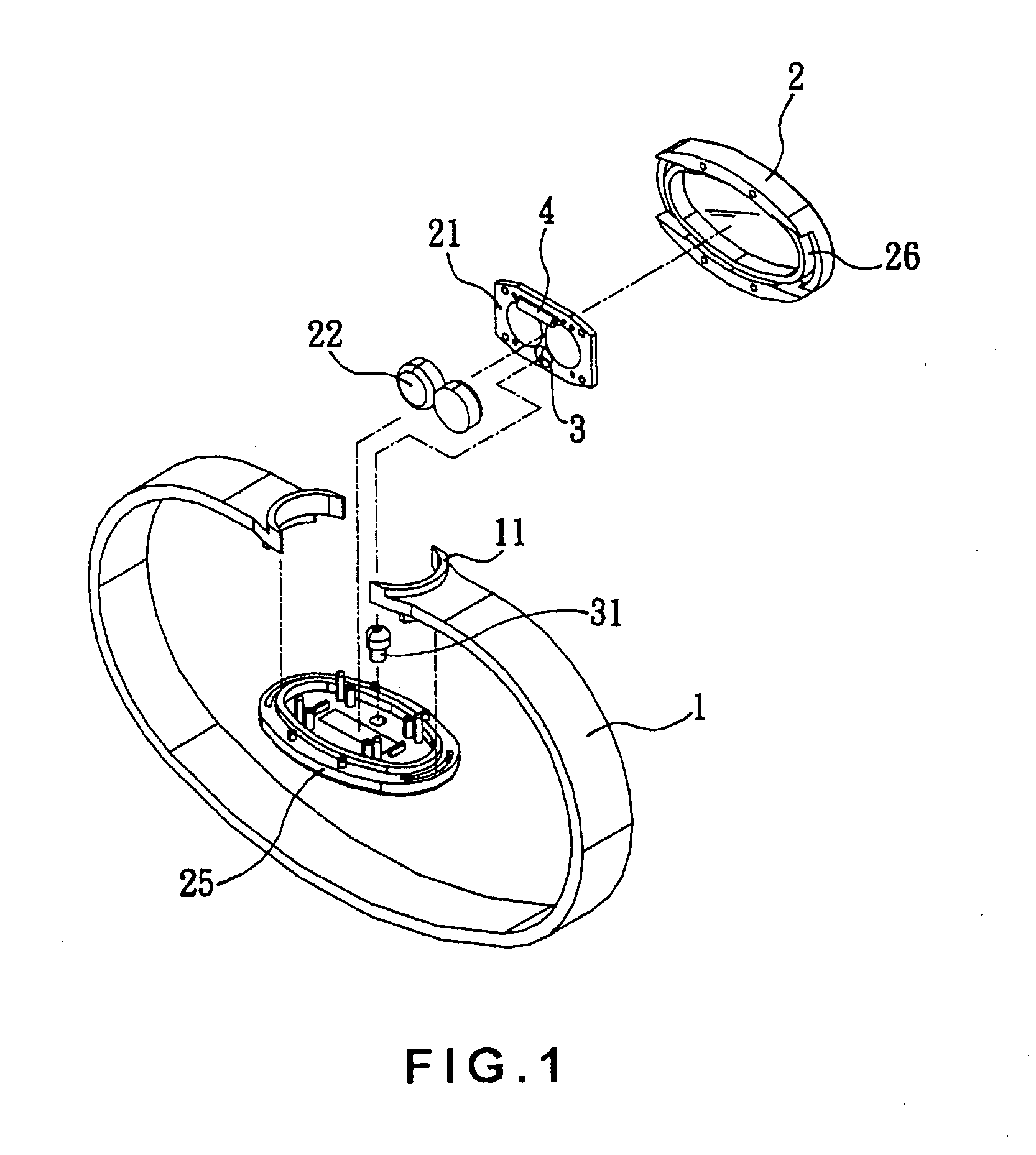 LED flashing annular ornament