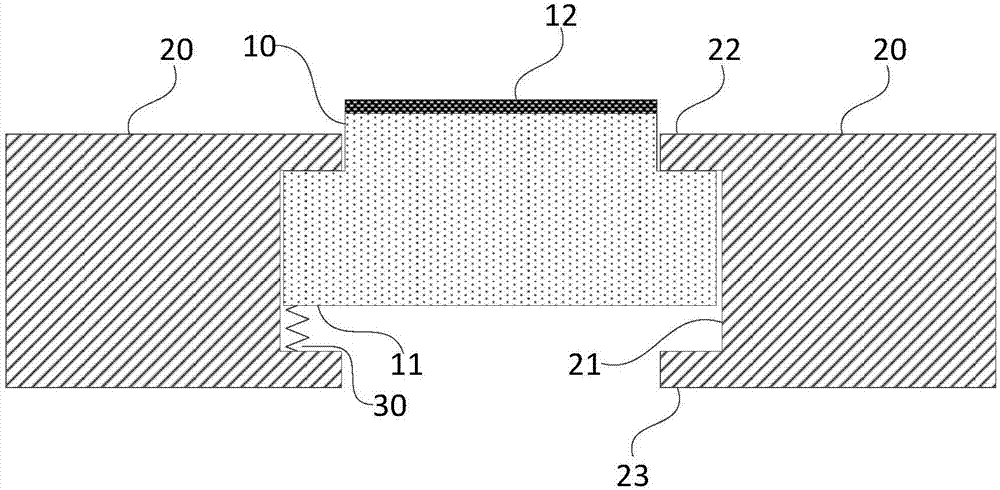 Flash lamp control structure and control method and mobile terminal