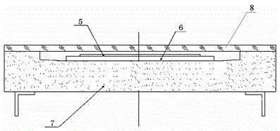 Testing evaluation device for pyroelectric non-refrigeration infrared focal plane detector