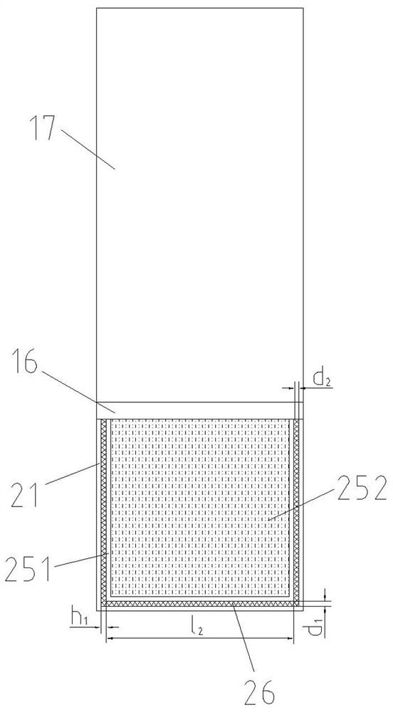 Device and method for measuring lateral frictional resistance of clay strata