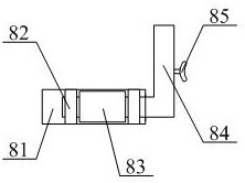 Safe storage device for chemical new material